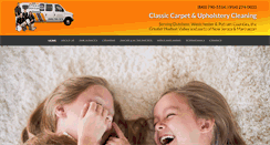 Desktop Screenshot of goclassiccarpet.com