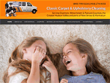 Tablet Screenshot of goclassiccarpet.com